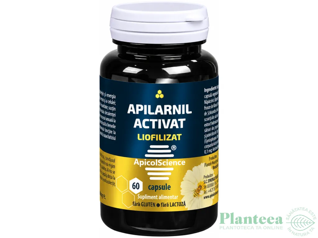 Apilarnil activat liofilizat 60cps - APICOL SCIENCE