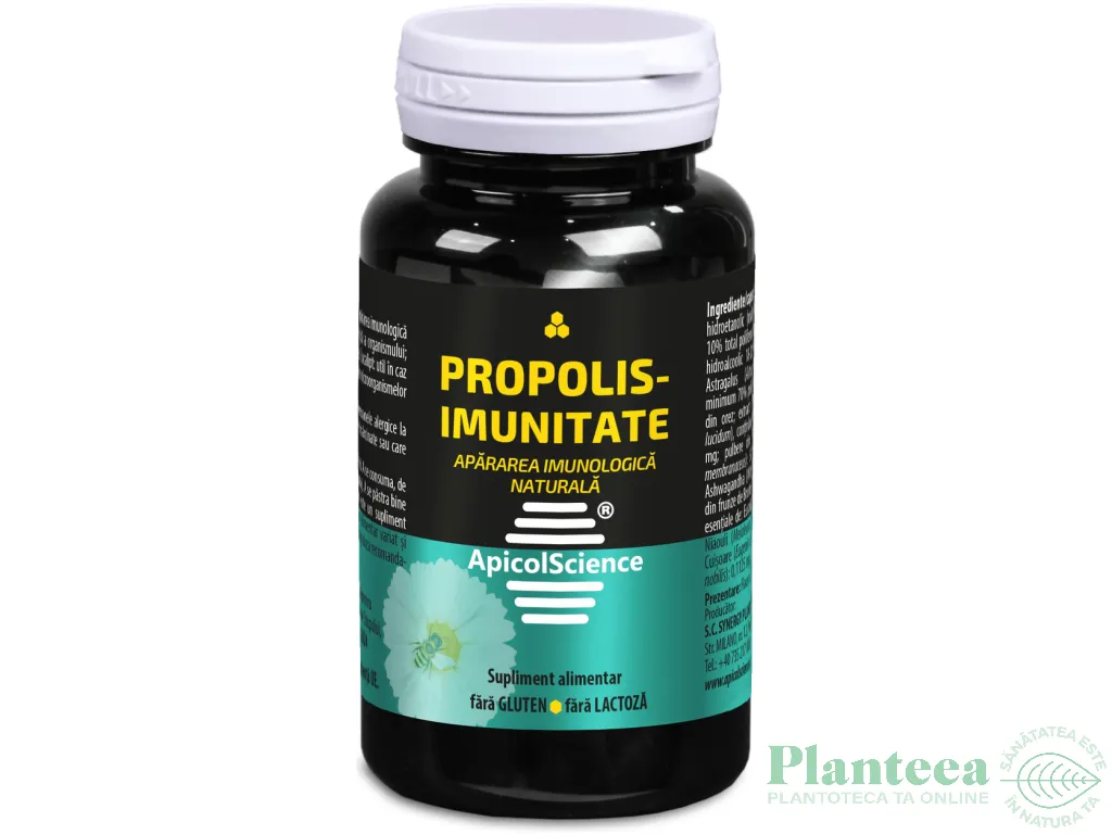 Propolis Imunitate 60cps - APICOL SCIENCE
