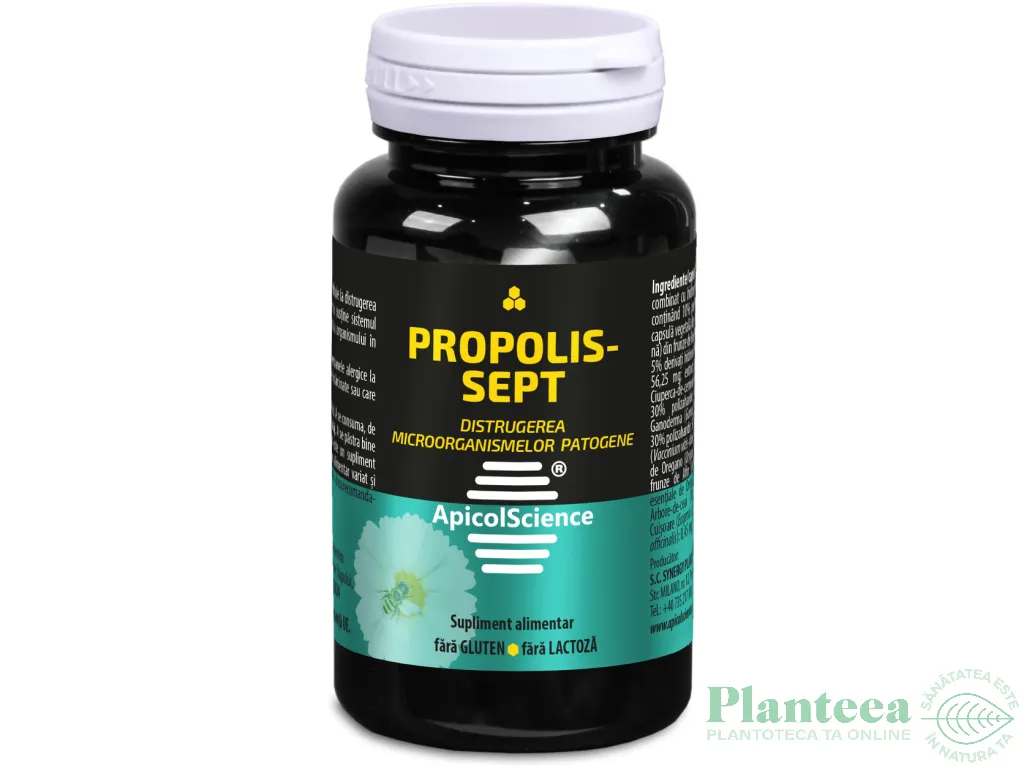 Propolis Sept 60cps - APICOL SCIENCE