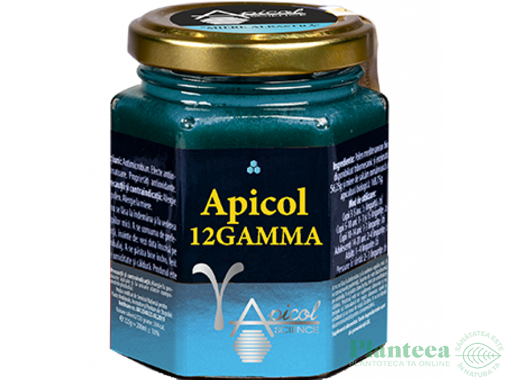 Miere albastra Apicol 12gamma 225g - APICOL SCIENCE
