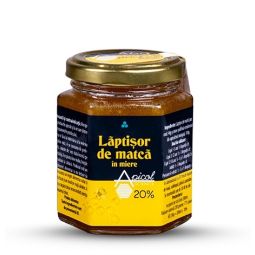 Laptisor matca 20% in miere 225g - APICOL SCIENCE