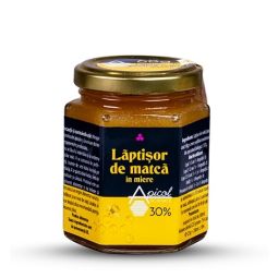 Laptisor matca 30% in miere 225g - APICOL SCIENCE