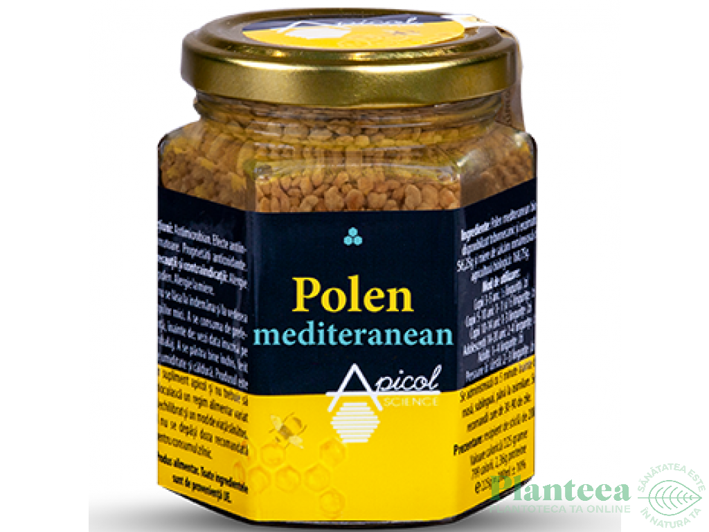 Polen mediteranean uscat granule 120g - APICOL SCIENCE