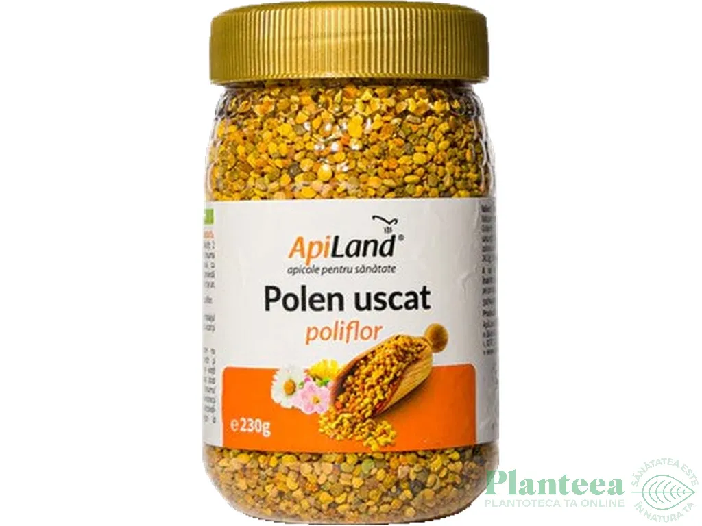 Polen uscat granule conventional borcan 230g - APILAND
