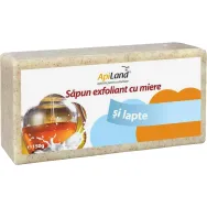 Sapun exfoliant miere lapte 150g - APILAND