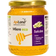Miere salcam cruda eco 500g - APILAND