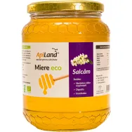 Miere salcam cruda eco 1kg - APILAND