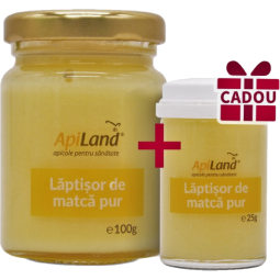 Pachet Laptisor matca pur crud conventional 100g+25g - APILAND