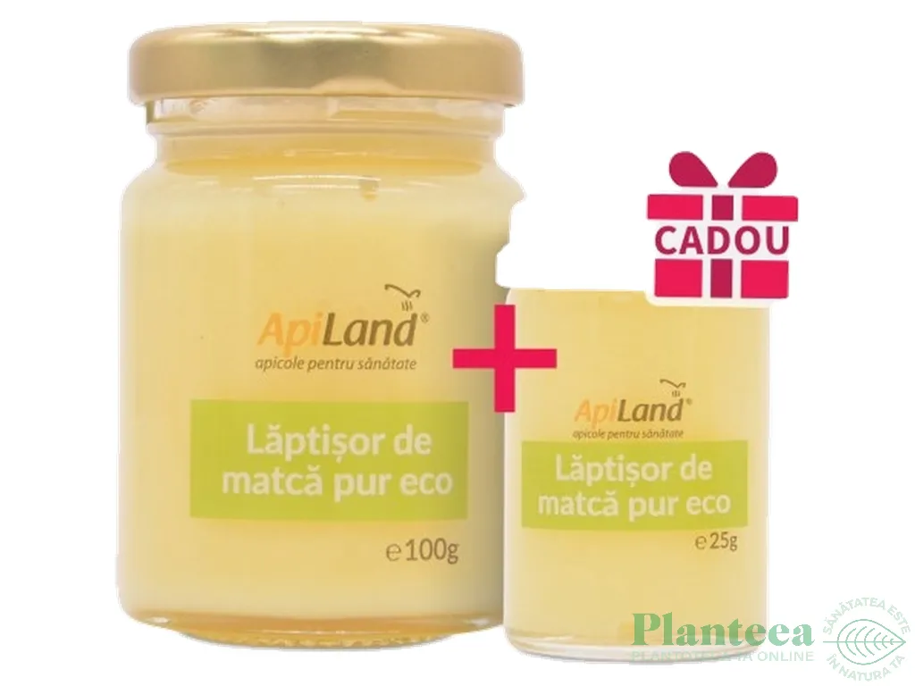 Pachet Laptisor matca pur crud eco 100g+25g - APILAND