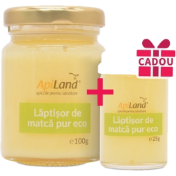 Pachet Laptisor matca pur crud eco 100g+25g - APILAND