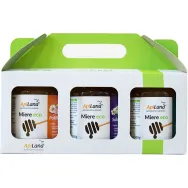 Pachet Miere cruda [tei poliflora salcam] eco 3x500g - APILAND