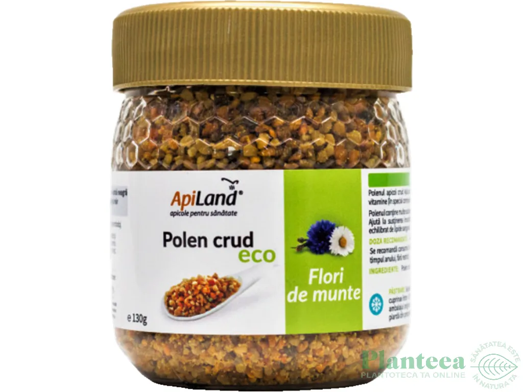 Polen crud flori munte eco 130g - APILAND