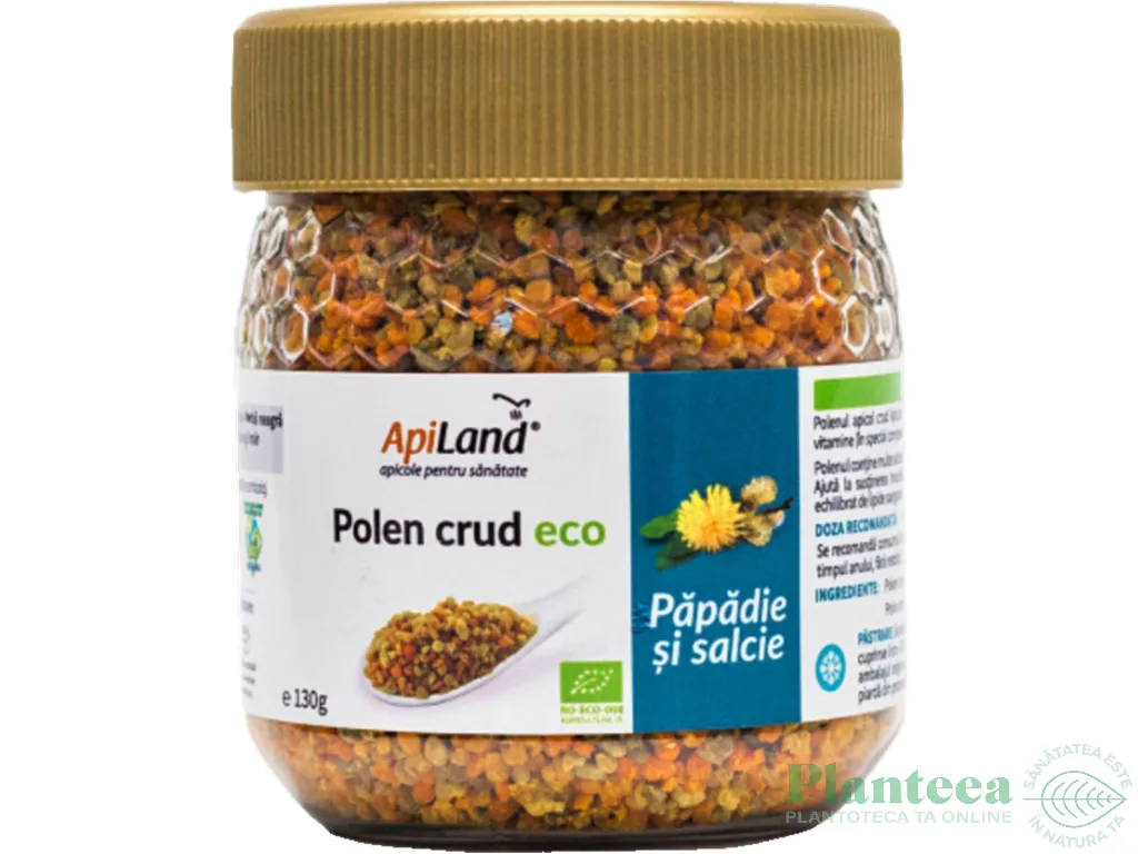 Polen crud papadie salcie eco 130g - APILAND