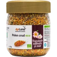 Polen crud trandafir salbatic mar eco 130g - APILAND