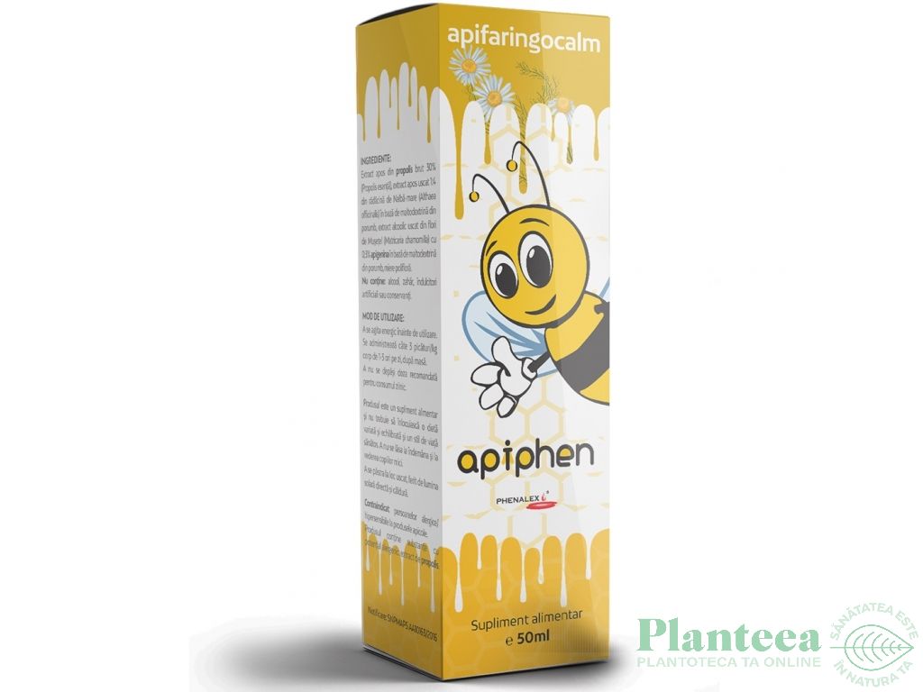 Extract lichid ApiFaringoCalm Apiphen 50ml - PHENALEX