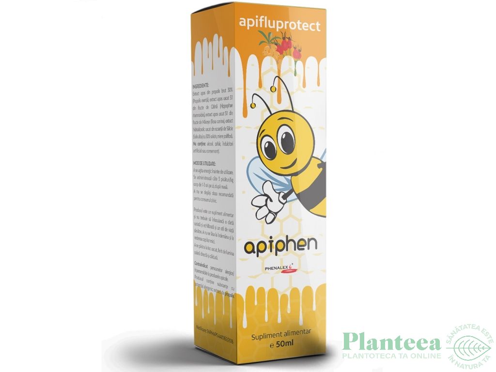 Extract lichid ApiFluProtect Apiphen 50ml - PHENALEX