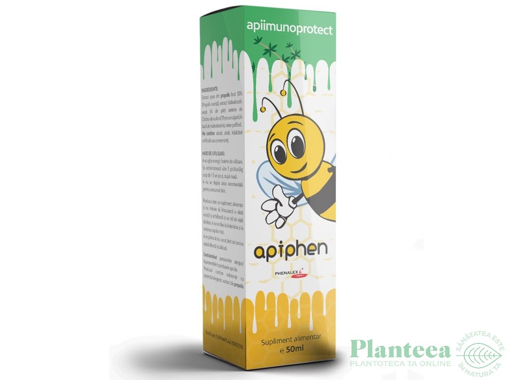 Extract lichid ApiImunoProtect Apiphen 50ml - PHENALEX