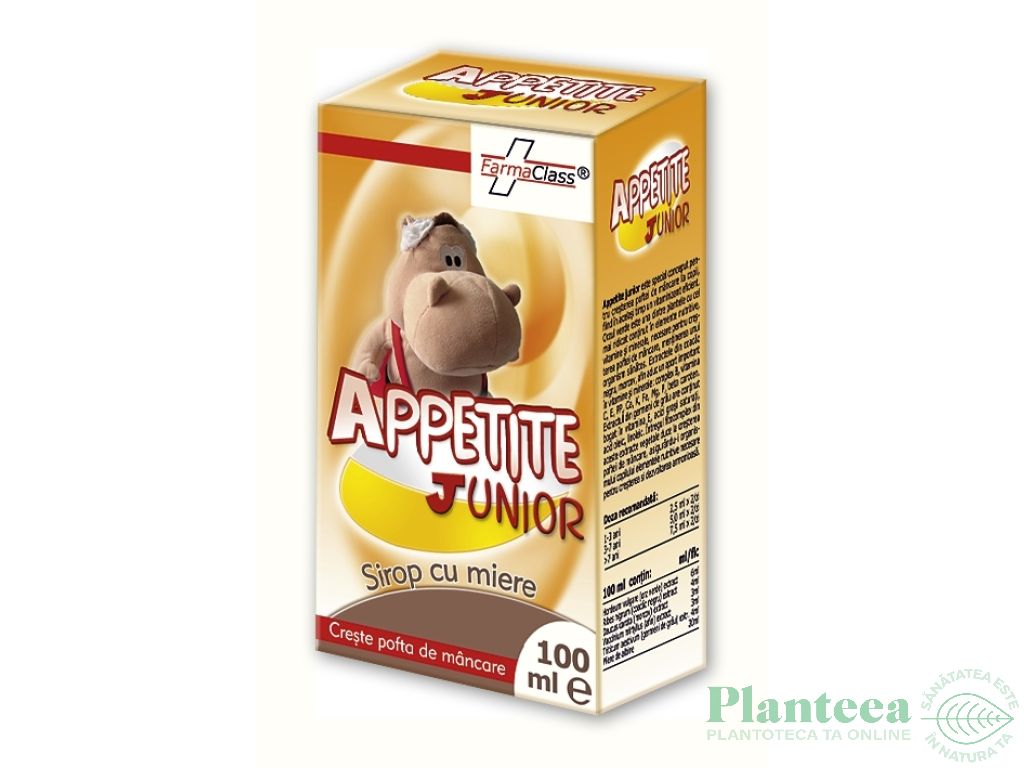 Sirop appetite junior 100ml - FARMACLASS