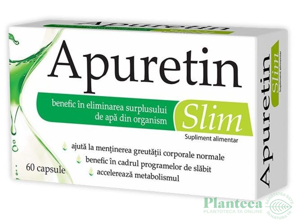 Apuretin slim 60cp - NATUR PRODUKT