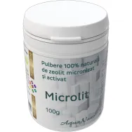 Zeolit micronizat activat pulbere Microlit 100g - AQUA NANO