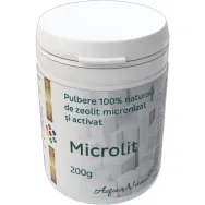 Zeolit micronizat activat pulbere Microlit 200g - AQUA NANO