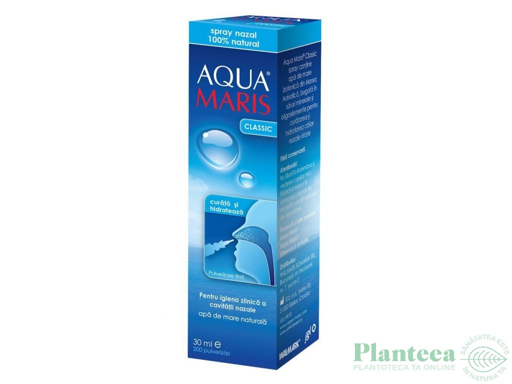 Spray nazal clasic Aqua Maris 30ml - JADRAN