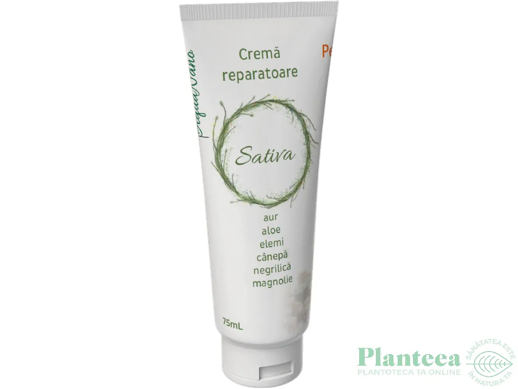 Crema fata reparatoare regeneratoare Sativa 75ml - AQUA NANO