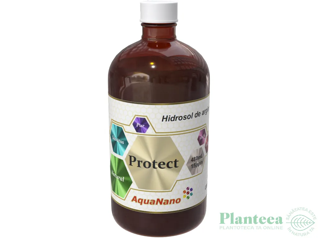 Argint coloidal 15ppm Protect 480ml - AQUA NANO