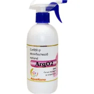 Solutie curatenie antibacteriana argint ionic oxigen activ ArgO2 500ml - AQUA NANO