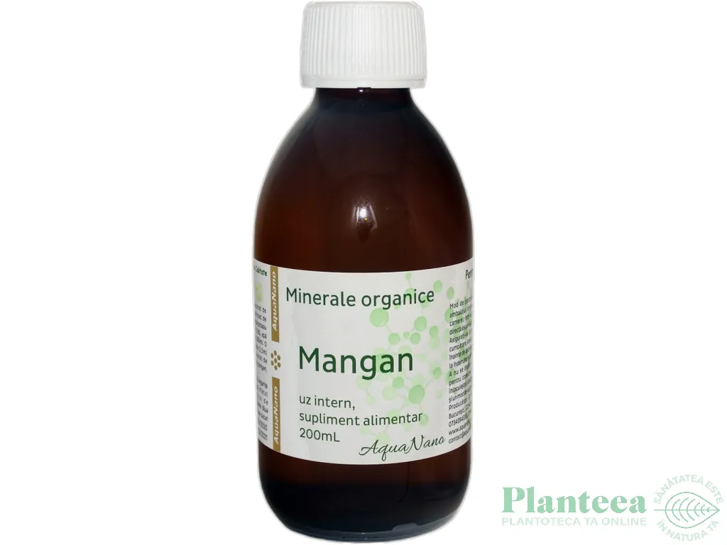 Mangan organic llichid Minerale 200ml - AQUA NANO