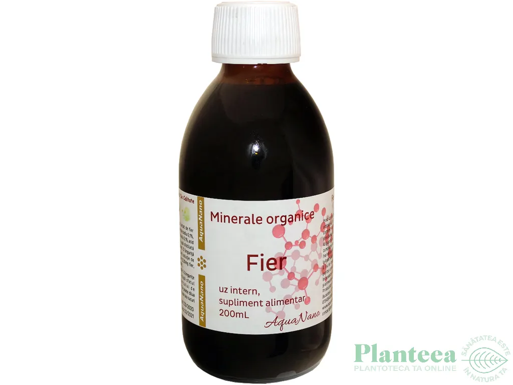 Fier organic lichid Minerale 200ml - AQUA NANO