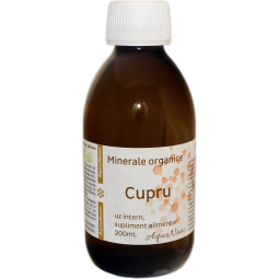 Cupru organic lichid Minerale 200ml - AQUA NANO