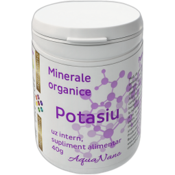Potasiu organic pulbere Minerale 40g - AQUA NANO