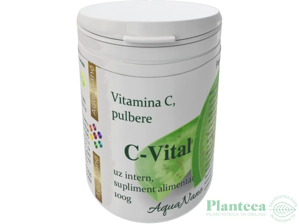 Vitamina C pulbere 100g - AQUA NANO
