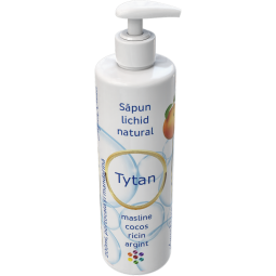 Sapun lichid argint coloidal ulei esential portocala Tytan 200ml - AQUA NANO