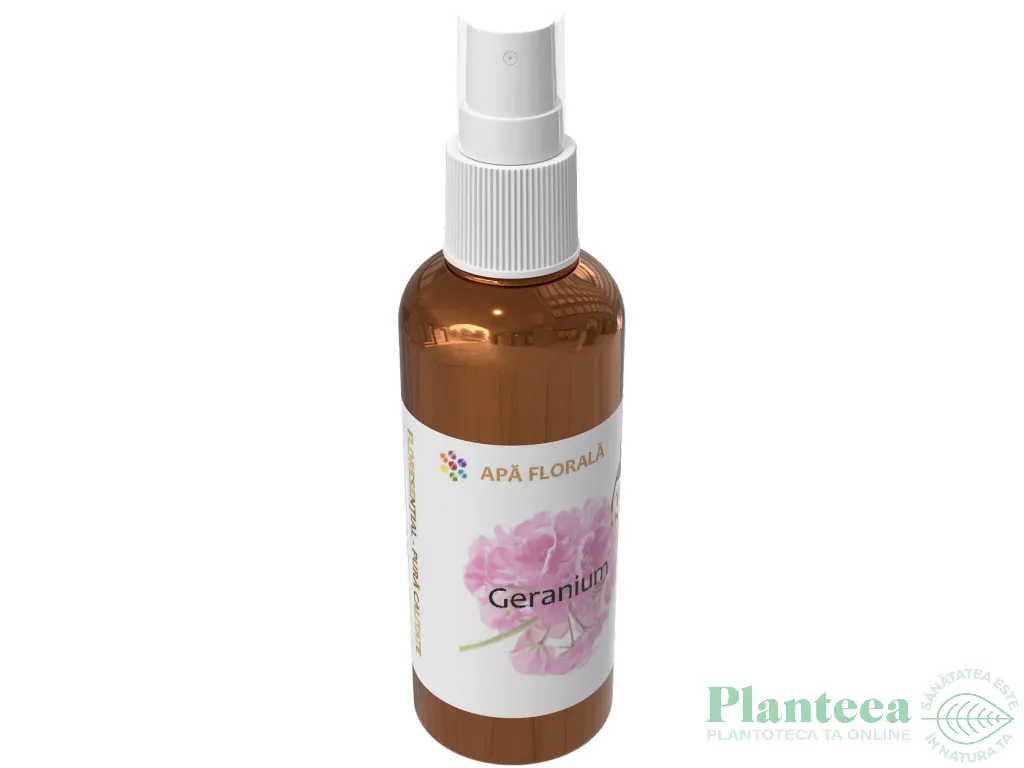 Apa florala naturala geranium 100ml - AQUA NANO