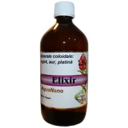 Argint aur platina coloidale 10ppm Elixir 200ml - AQUA NANO