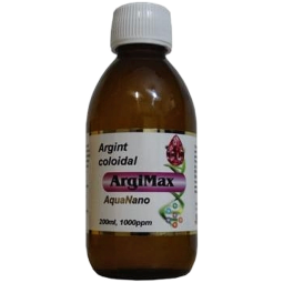 Argint coloidal concentrat 1000ppm ArgiMax 100ml - AQUA NANO