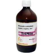 Argint cupru aur coloidale 50ppm TriMin 500ml - AQUA NANO