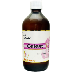 Aur coloidal 110ppm Celest 200ml - AQUA NANO