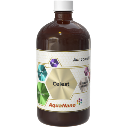 Aur coloidal 110ppm Celest 480ml - AQUA NANO
