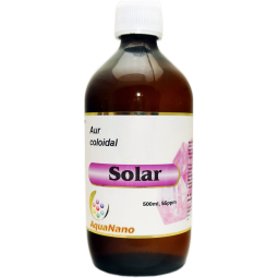 Aur coloidal 55ppm Solar 500ml - AQUA NANO