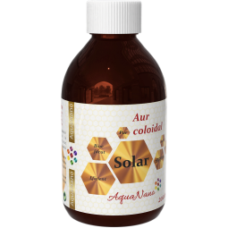 Aur coloidal 55ppm Solar 200ml - AQUA NANO