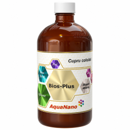 Cupru coloidal 30ppm BiosPlus 480ml - AQUA NANO