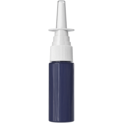 Flacon nazal sticla albastra cu pulverizator 30ml - AQUA NANO