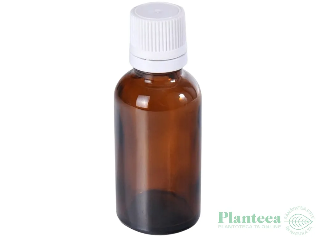 Flacon sticla bruna cu picurator 10ml - AQUA NANO