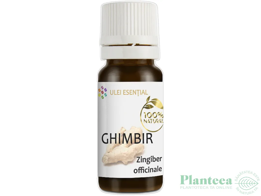 Ulei esential ghimbir 10ml - AQUA NANO