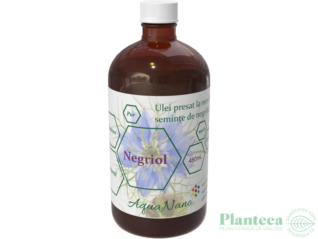 Ulei seminte chimen negru Negriol 480ml - AQUA NANO