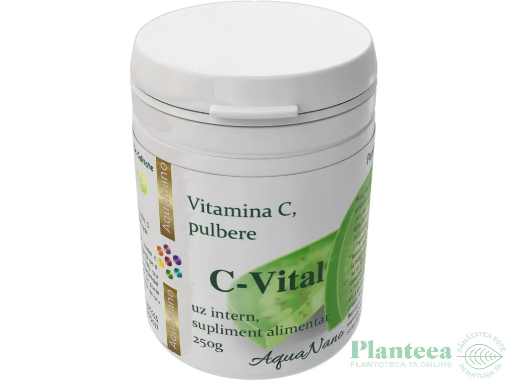Vitamina C pulbere C Vital 250g - AQUA NANO