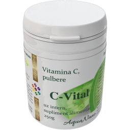 Vitamina C pulbere C Vital 250g - AQUA NANO